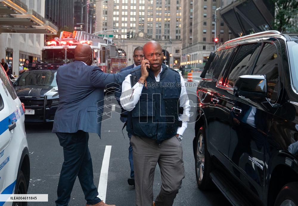 Park Avenue Skyscraper Shooting - NYC