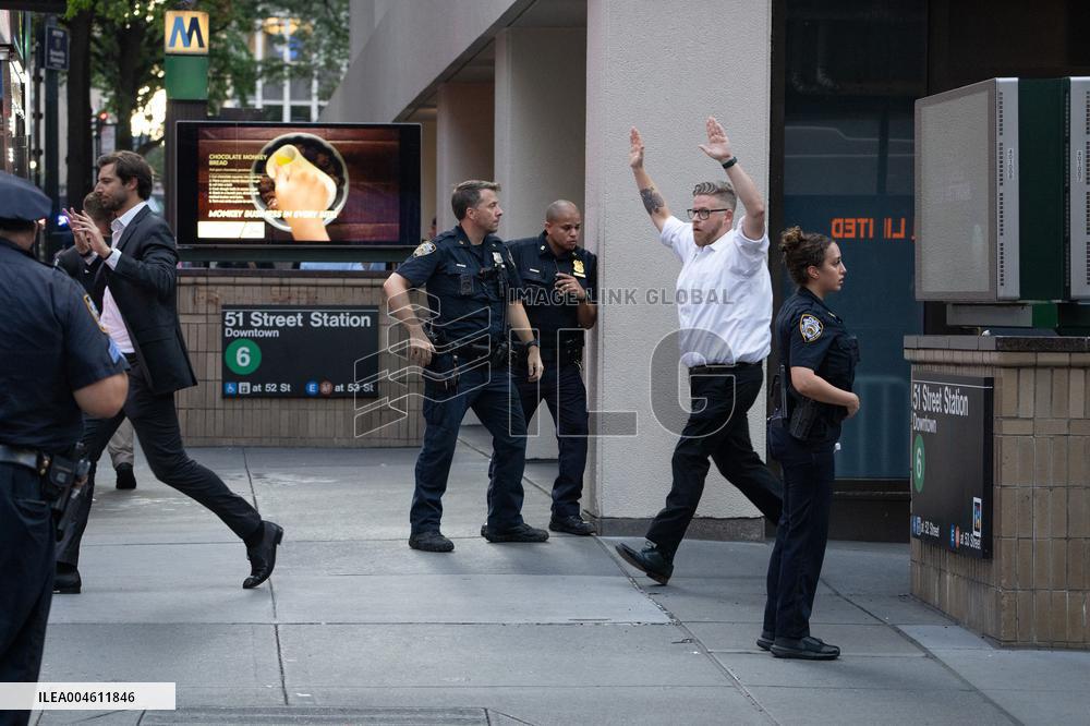 Park Avenue Skyscraper Shooting - NYC