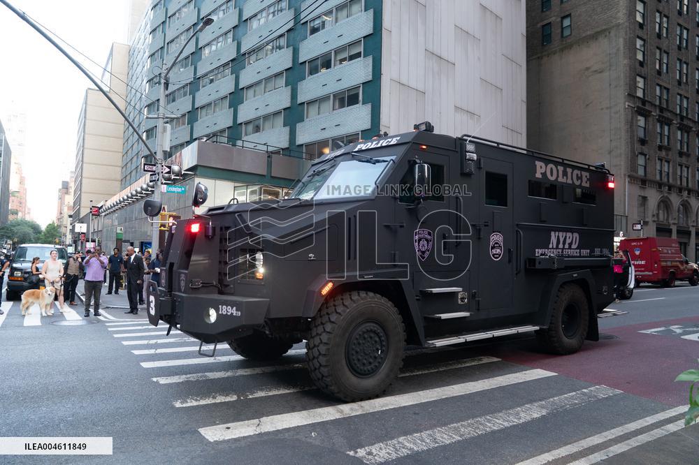 Park Avenue Skyscraper Shooting - NYC