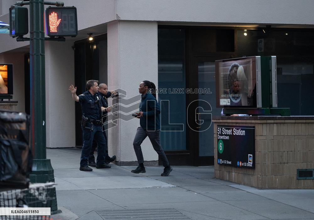 Park Avenue Skyscraper Shooting - NYC