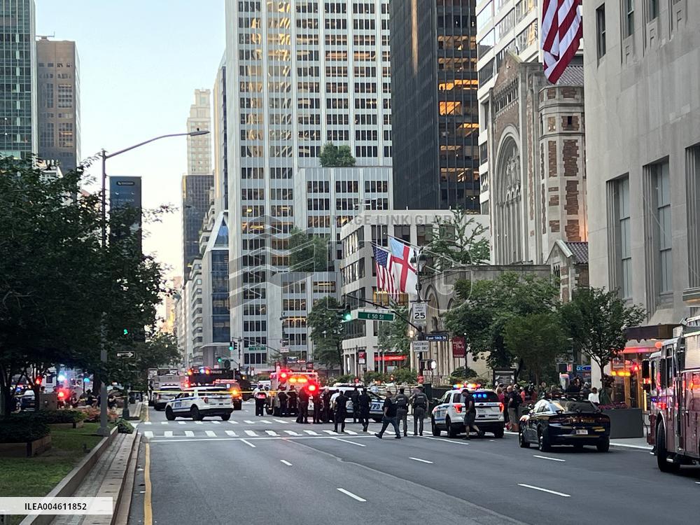 Park Avenue Skyscraper Shooting - NYC