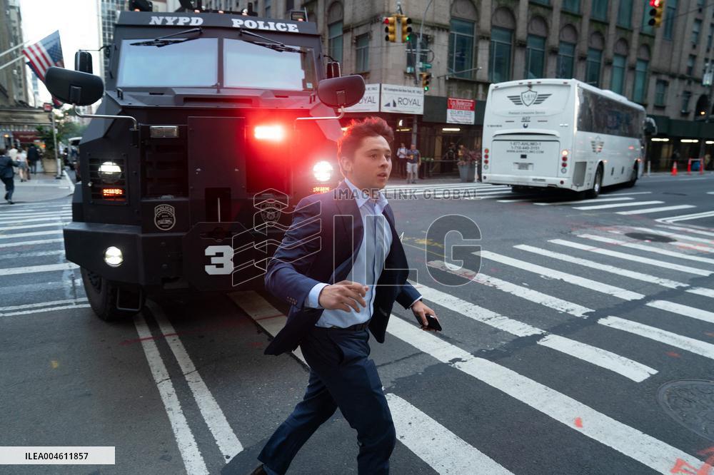 Park Avenue Skyscraper Shooting - NYC