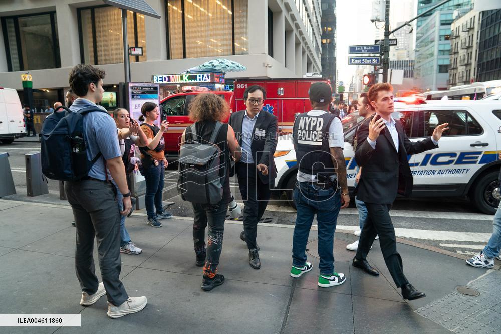 Park Avenue Skyscraper Shooting - NYC