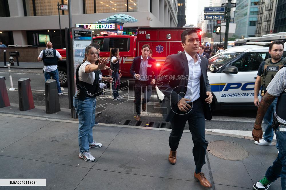 Park Avenue Skyscraper Shooting - NYC