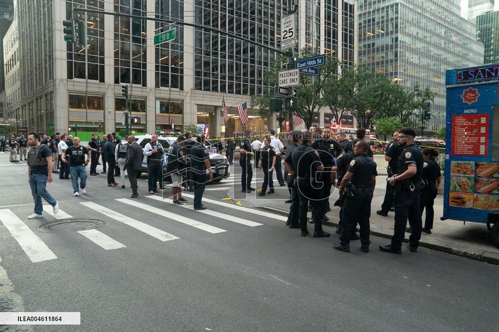 Park Avenue Skyscraper Shooting - NYC
