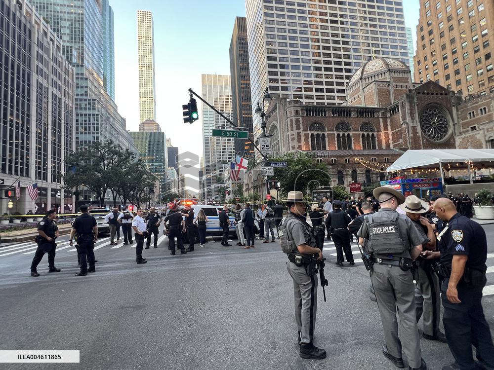 Park Avenue Skyscraper Shooting - NYC