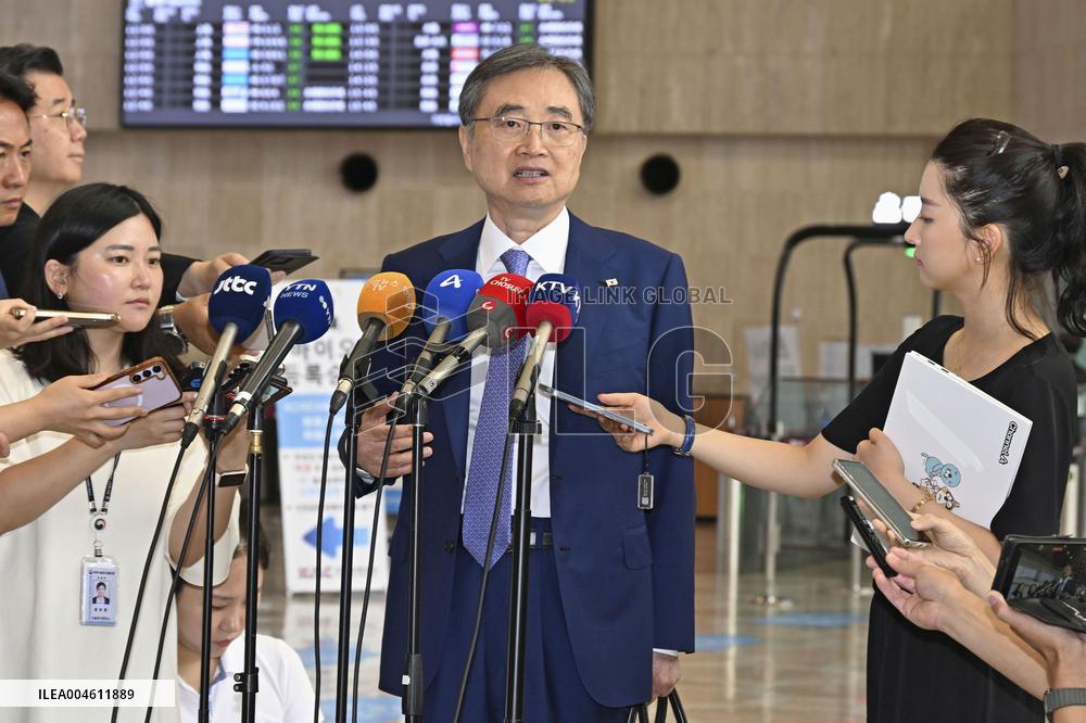 S. Korean foreign minister to visit Japan
