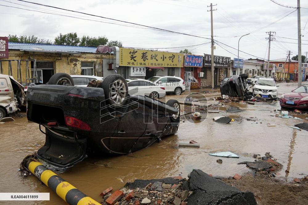 Heavy rain in China