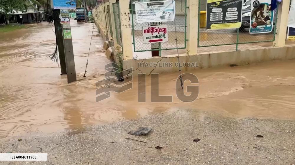Myanmar: Flash Floods Hit Tachileik After Sai River Overflows