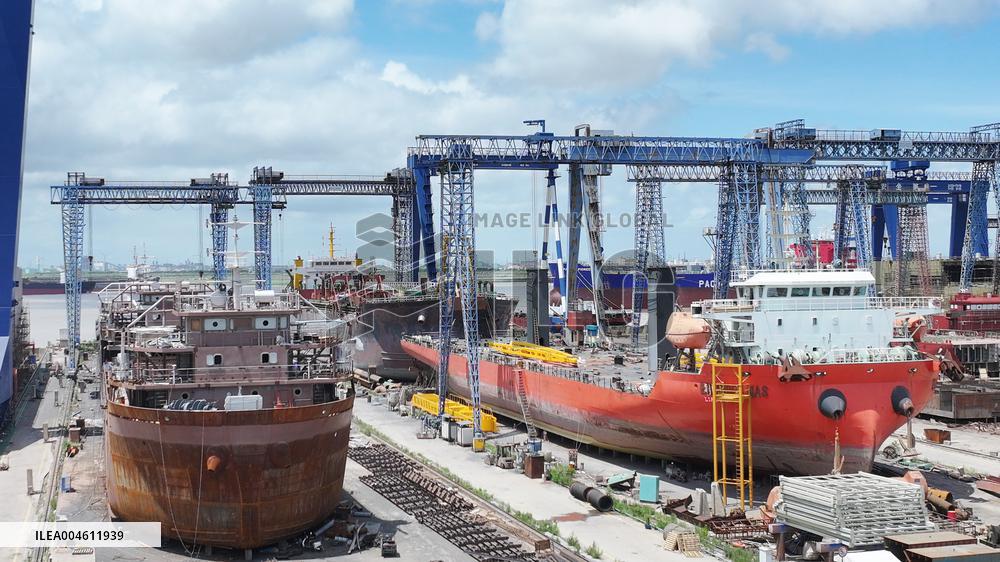 Wuzhou Shipbuilding Company in Lianyungang