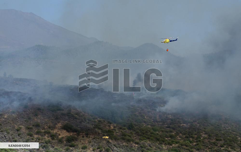 Fire Outbreak in El Tanque Troops Mobilized - Spain