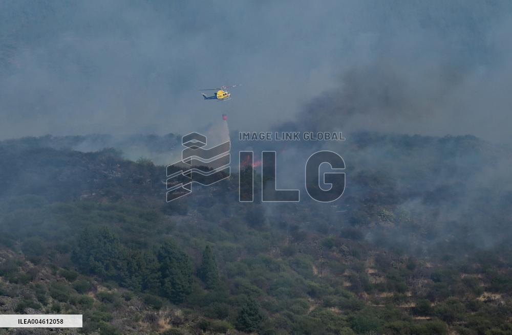 Fire Outbreak in El Tanque Troops Mobilized - Spain