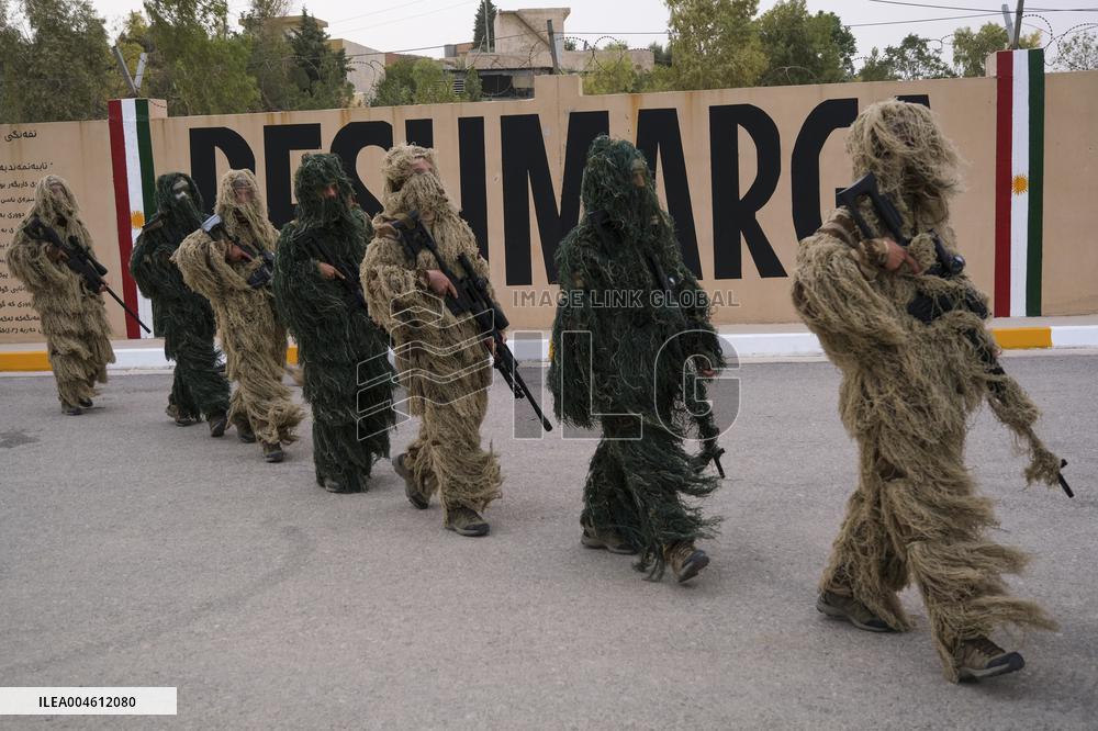 Peshmerga Forces Undergo Command Training - Iraq