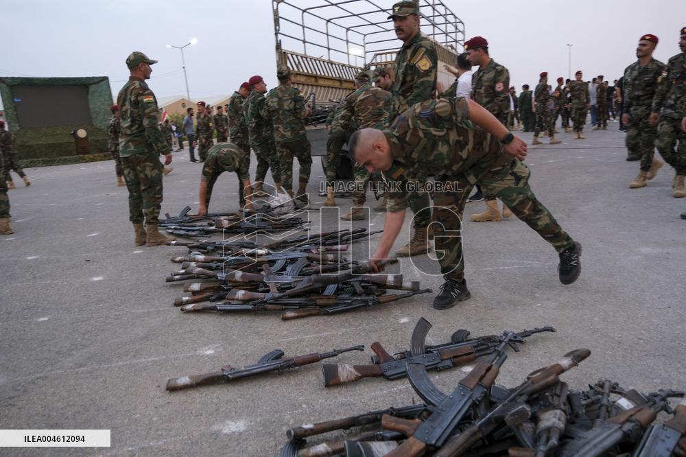 Peshmerga Forces Undergo Command Training - Iraq
