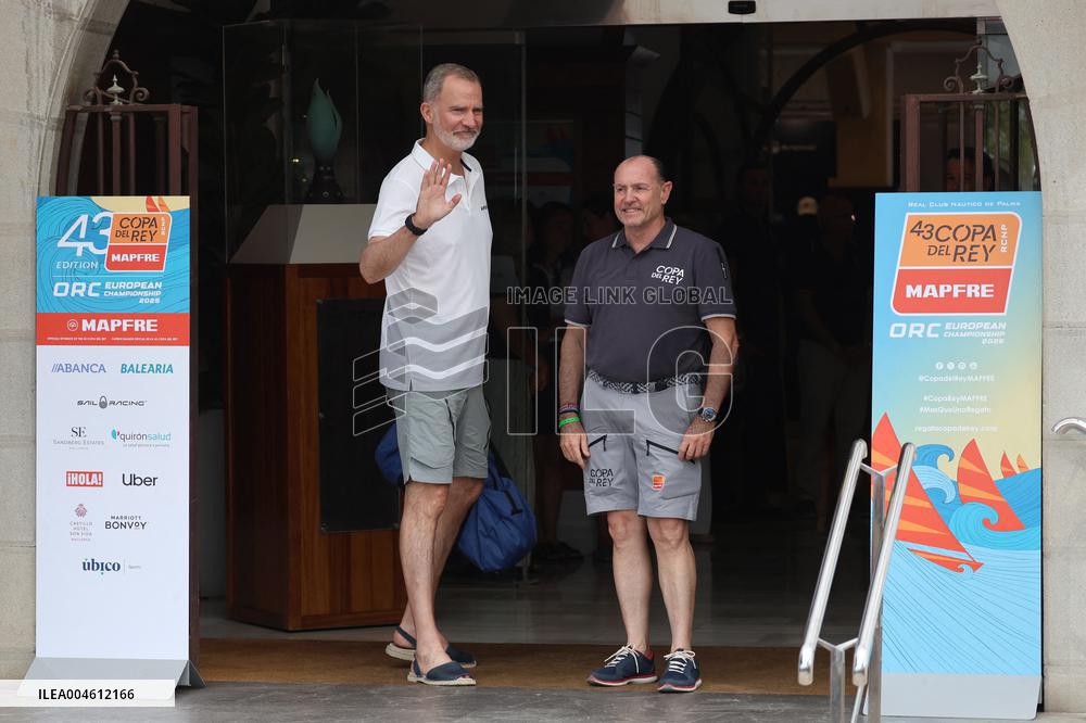 King Felipe At 43th Of The Copa Del Rey De Vela - Mallorca