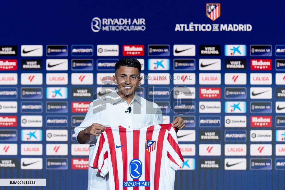 Atletico De Madrid's New Player Thiago Almada - Madrid