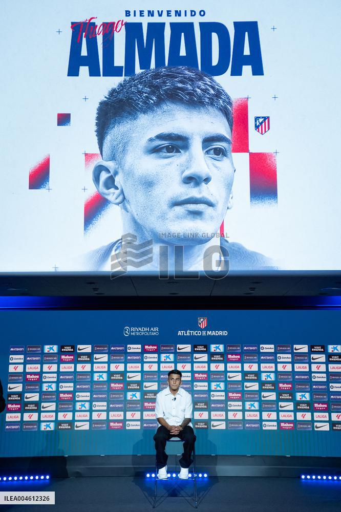 Atletico De Madrid's New Player Thiago Almada - Madrid