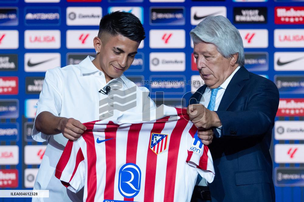 Atletico De Madrid's New Player Thiago Almada - Madrid