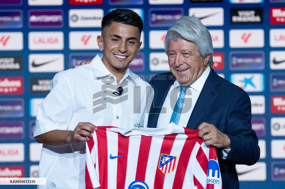 Atletico De Madrid's New Player Thiago Almada - Madrid