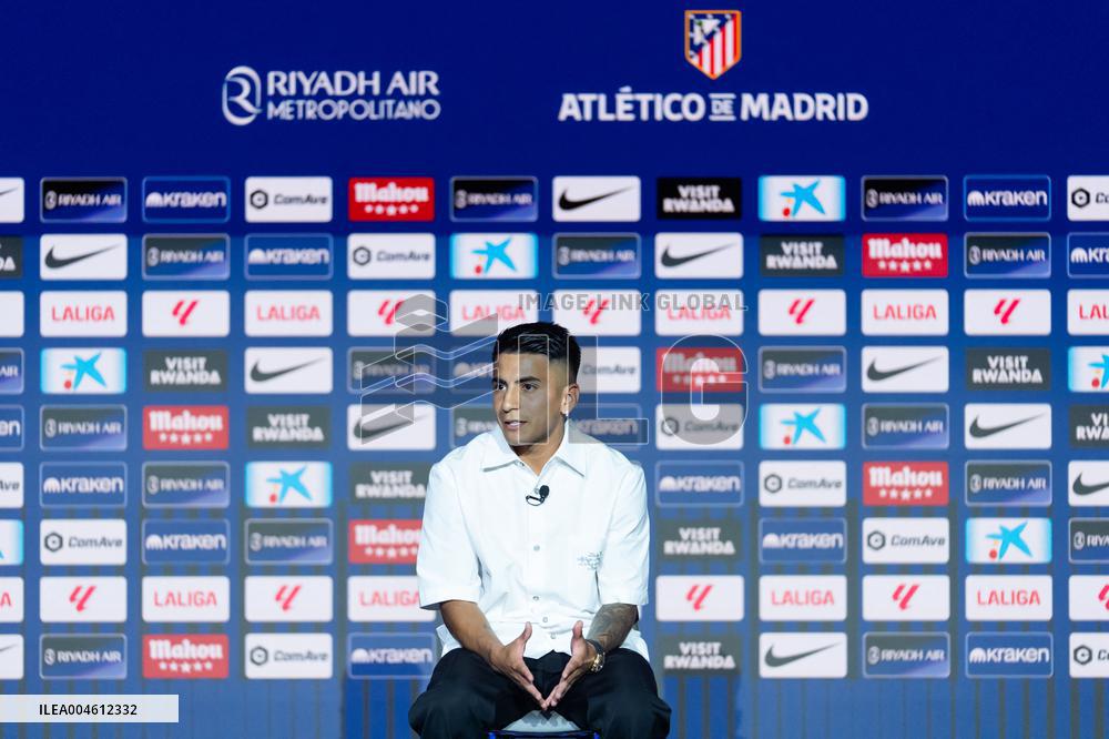 Atletico De Madrid's New Player Thiago Almada - Madrid