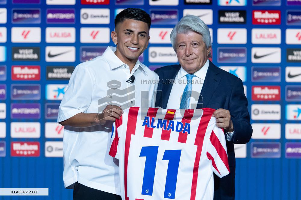 Atletico De Madrid's New Player Thiago Almada - Madrid