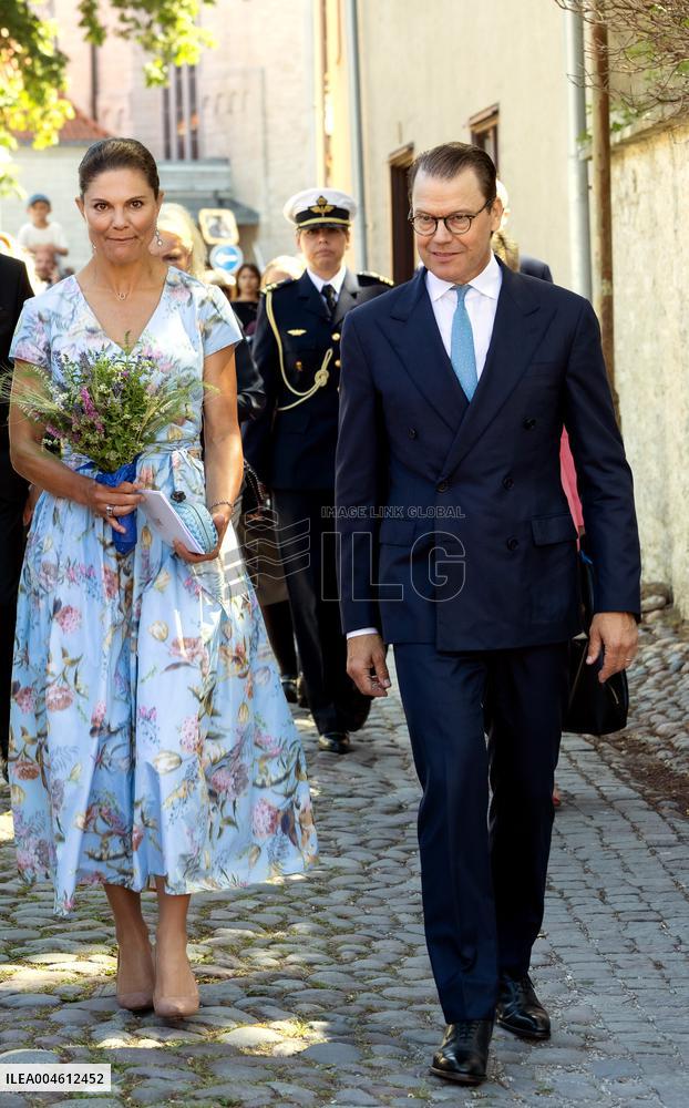 CROWN PRINCESS VICTORIA VISBY CATHEDRAL