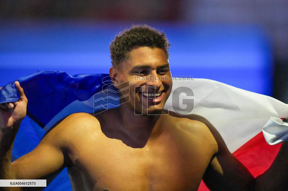 Yohann Ndoye Brouard Wins Bronze in 100 m Backstroke at World Swimming Championships - Singapore