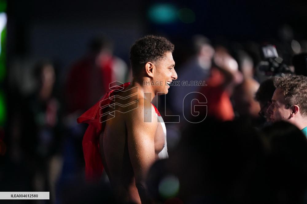 Yohann Ndoye Brouard Wins Bronze in 100 m Backstroke at World Swimming Championships - Singapore