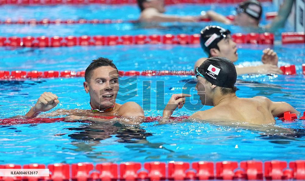 World Aquatics Championships Swimming Men 50M Breaststroke - Singapore