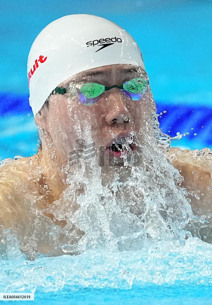 World Aquatics Championships Swimming Men 50M Breaststroke - Singapore