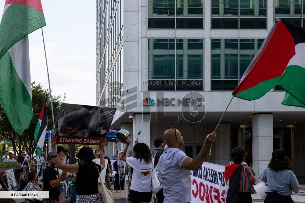 US Media Protest July 28 2025