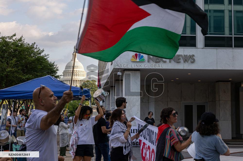 US Media Protest July 28 2025