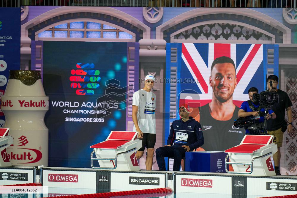 World Aquatics Championships 2025 - Singapore