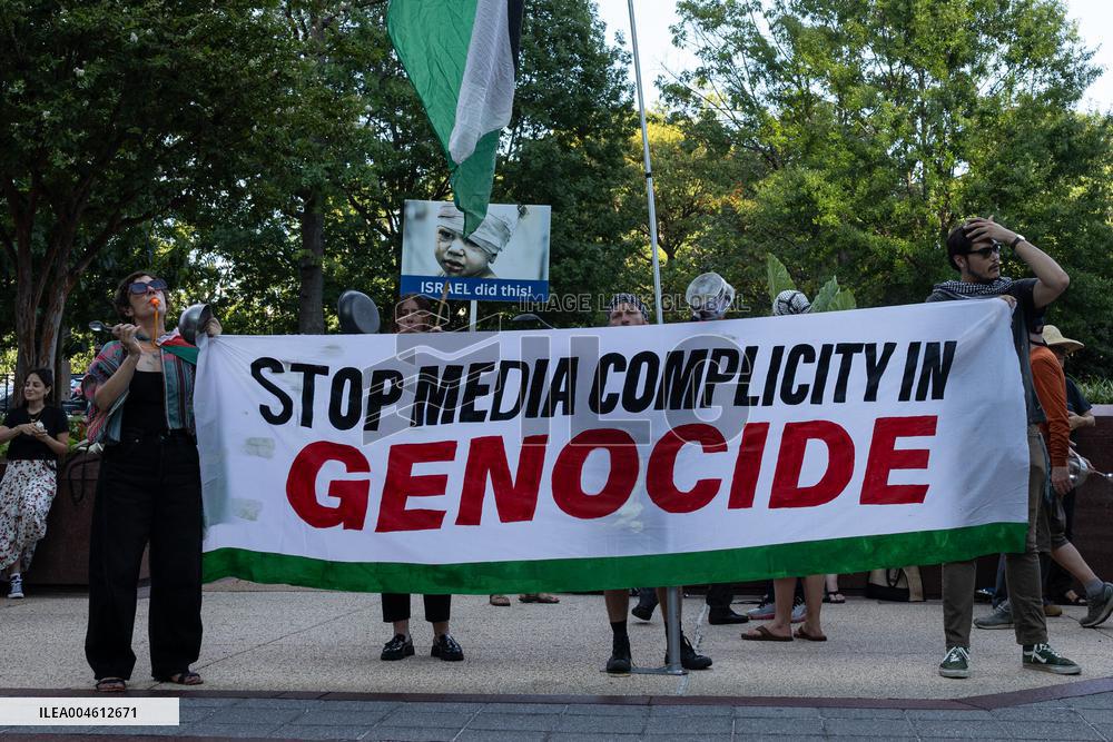 US Media Protest July 28 2025