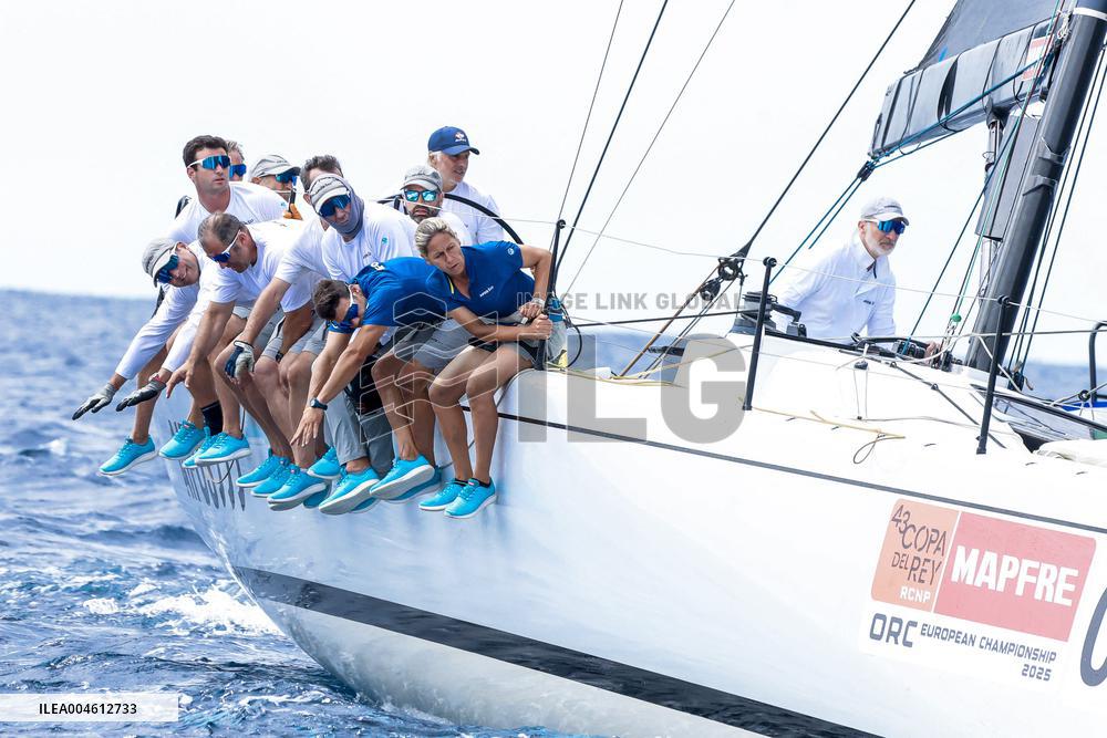 King Felipe First Day Of The 43Rd Sailing King s Cup - Spain