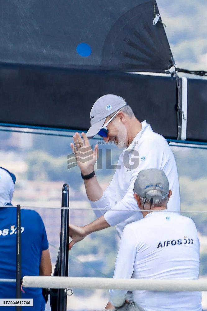 King Felipe First Day Of The 43Rd Sailing King s Cup - Spain