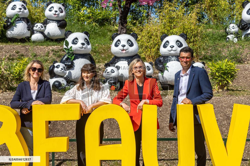 Agnes Pannier-Runacher Visits The ZooPark of Beauval - Saint-Aignan-sur-Cher