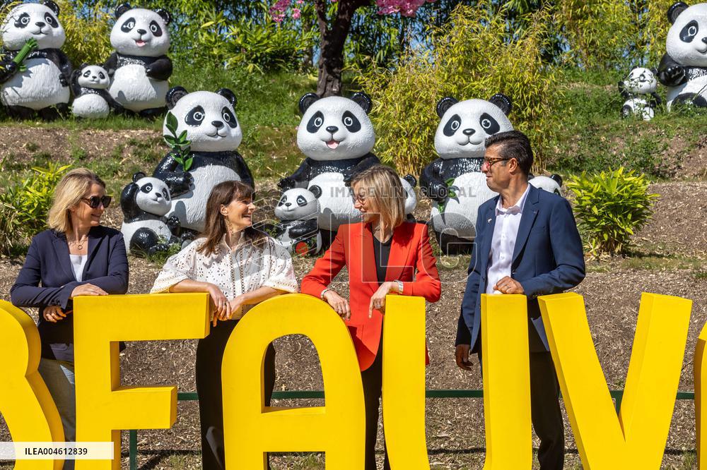Agnes Pannier-Runacher Visits The ZooPark of Beauval - Saint-Aignan-sur-Cher