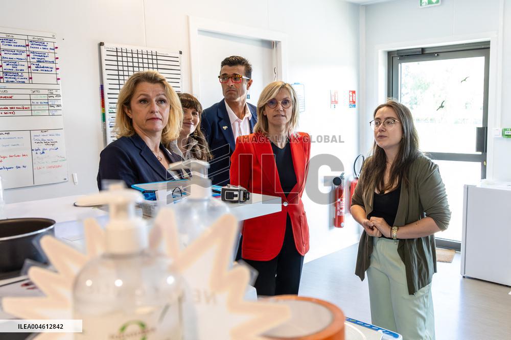 Agnes Pannier-Runacher Visits The ZooPark of Beauval - Saint-Aignan-sur-Cher