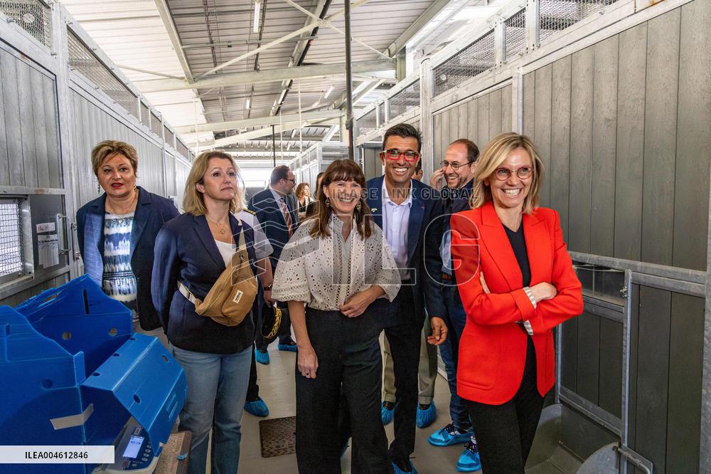 Agnes Pannier-Runacher Visits The ZooPark of Beauval - Saint-Aignan-sur-Cher