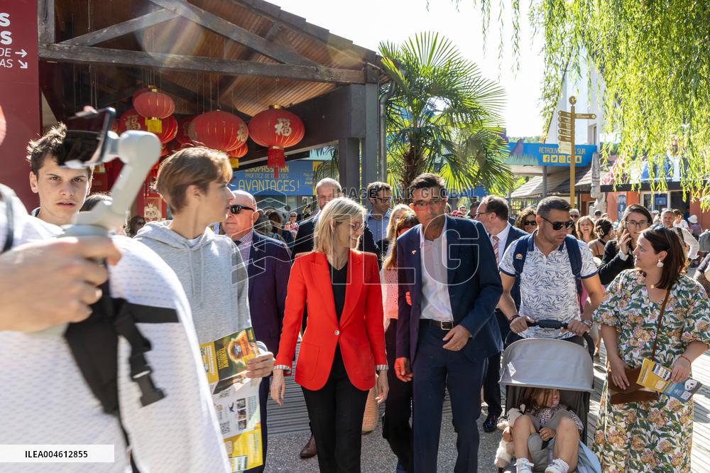 Agnes Pannier-Runacher Visits The ZooPark of Beauval - Saint-Aignan-sur-Cher
