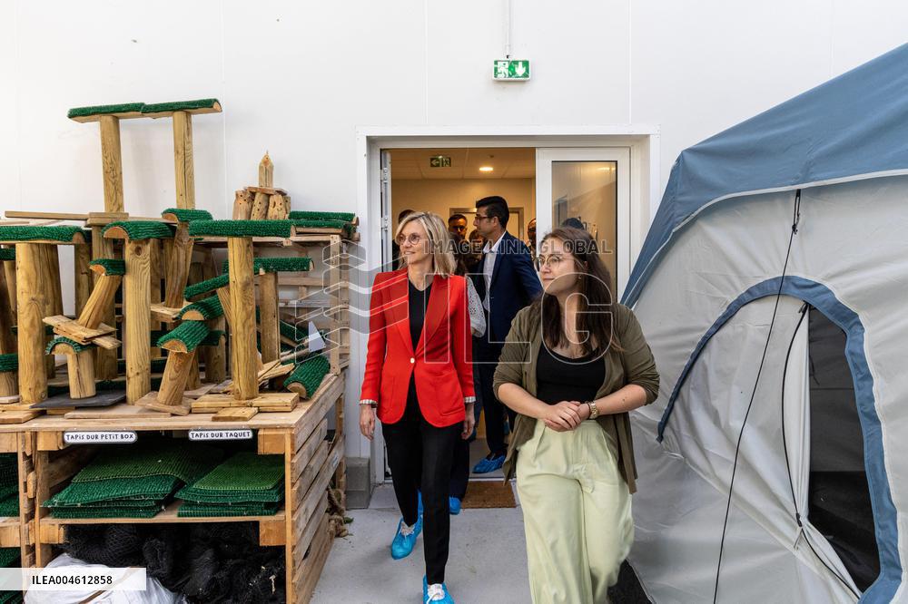 Agnes Pannier-Runacher Visits The ZooPark of Beauval - Saint-Aignan-sur-Cher