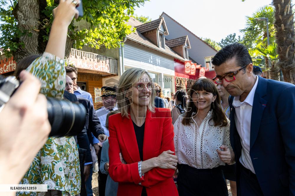 Agnes Pannier-Runacher Visits The ZooPark of Beauval - Saint-Aignan-sur-Cher