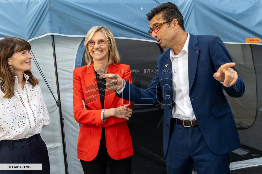 Agnes Pannier-Runacher Visits The ZooPark of Beauval - Saint-Aignan-sur-Cher