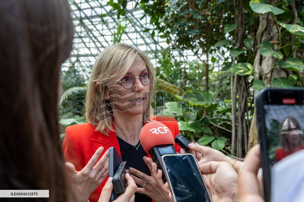 Agnes Pannier-Runacher Visits The ZooPark of Beauval - Saint-Aignan-sur-Cher