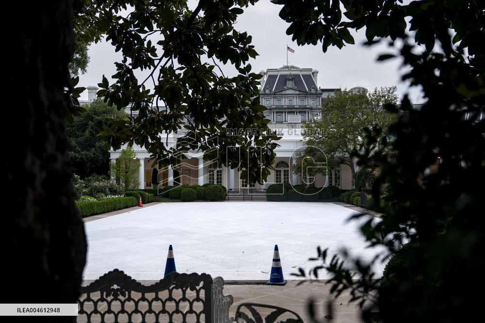 President Donald Trump Returns to the White House from United Kingdom Trip