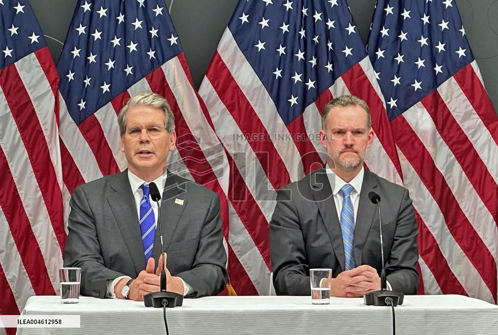 U.S.-China trade talks in Stockholm