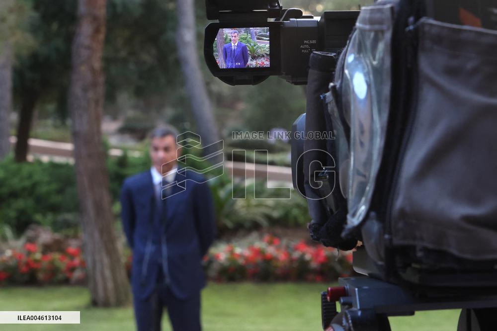 Pedro Sánchez Meets With King Felipe VI - Palma De Mallorca
