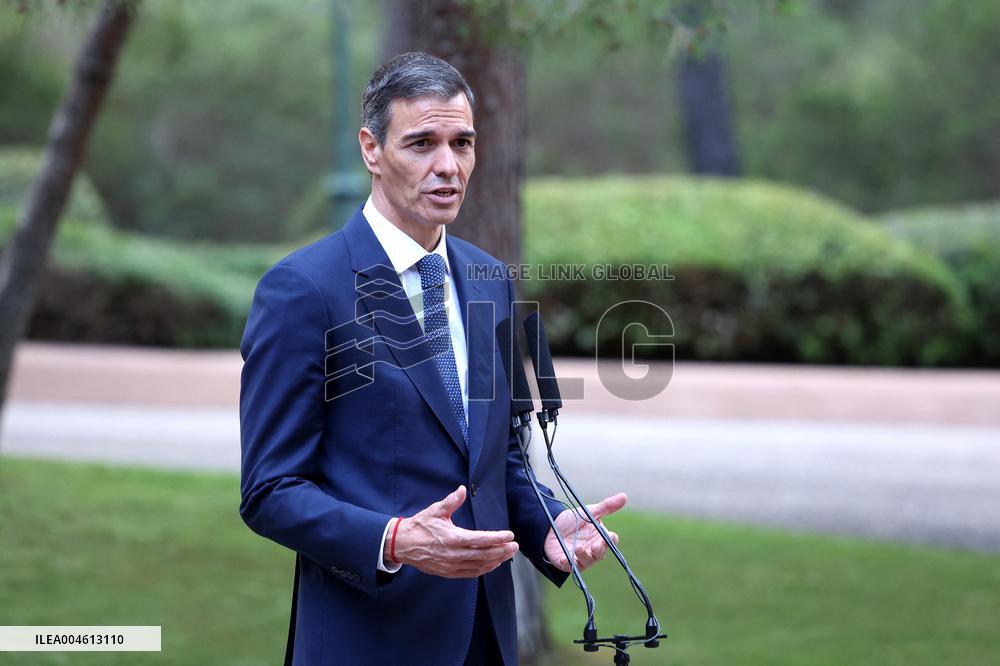 Pedro Sánchez Meets With King Felipe VI - Palma De Mallorca