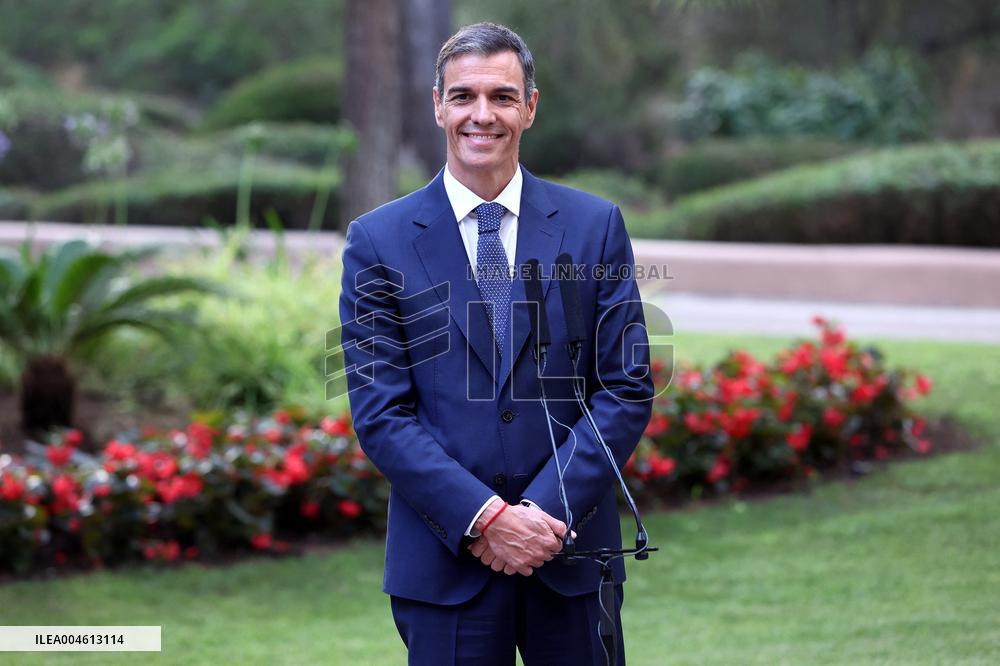 Pedro Sánchez Meets With King Felipe VI - Palma De Mallorca